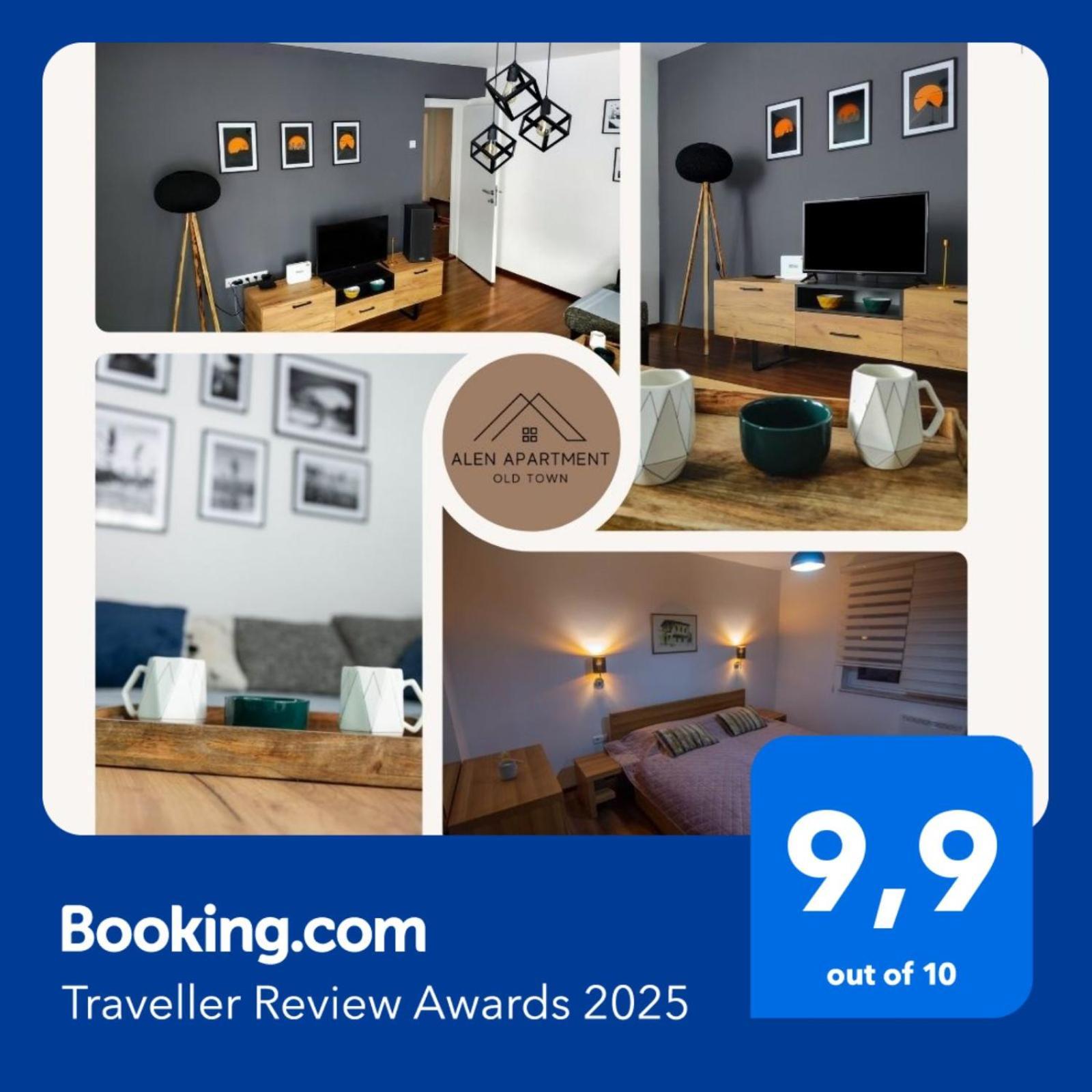 Alen Apartment Old Town - Free Parking Saraybosna Dış mekan fotoğraf